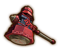 Icon of the Megaton Hammer from Hyrule Warriors