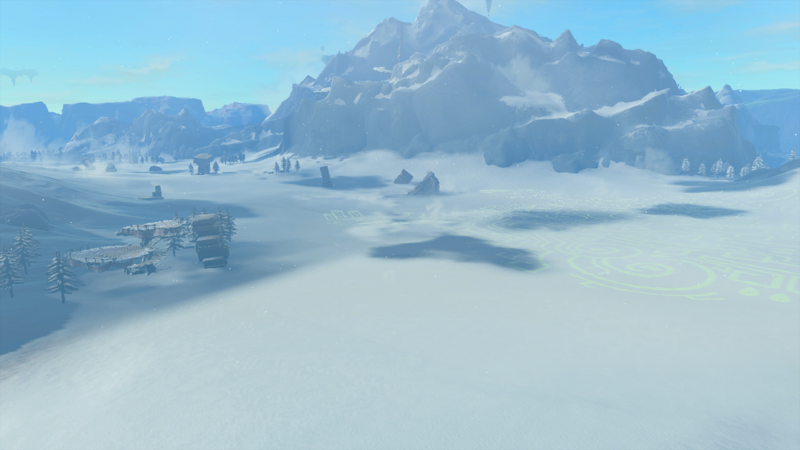 North Tabantha Snowfield - Zelda Wiki