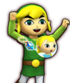 Toon Link and Aryll icon from Hyrule Warriors: Definitive Edition