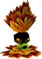 Deku Scrub seen in the Swamp Shooting Gallery from Majora's Mask
