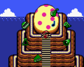 Link playing the "Ballad of the Wind Fish" in Link's Awakening