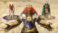 Ghirahim and Zant summoned by Ganondorf from Hyrule Warriors