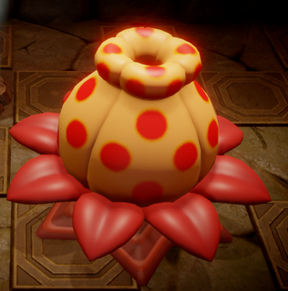 Giant Goponga Flower model from Echoes of Wisdom