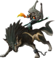 Artwork of Wolf Link from Twilight Princess