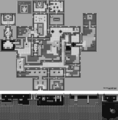 Layout of Angler's Tunnel from Link's Awakening