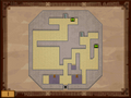 The map of the first floor of the Ocean Temple