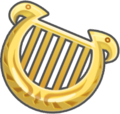 Another icon of the Goddess's Harp from Skyward Sword HD