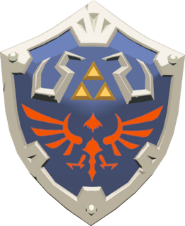 Hylian Shield model from Tears of the Kingdom