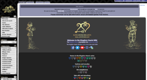 Kingdom Hearts Wiki's current layout