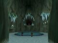 The interior of a Secret Cave from The Wind Waker