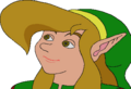Link as he appears in The Faces of Evil and The Wand of Gamelon
