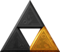 Artwork of the Triforce of Courage