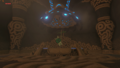 The Korok found in the Shrine of Resurrection from Breath of the Wild