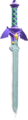 The Master Sword from Mario Kart 8