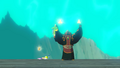 Ganondorf uniting the Triforce in The Wind Waker HD