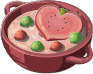 Creamy Heart Soup render from Breath of the Wild