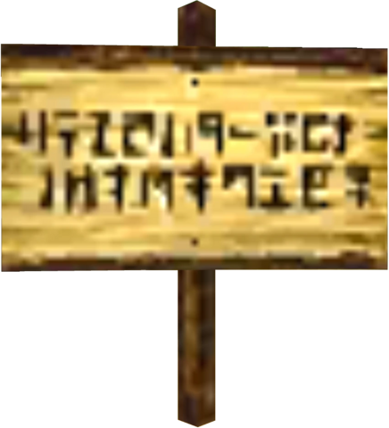 Sign - Zelda Wiki