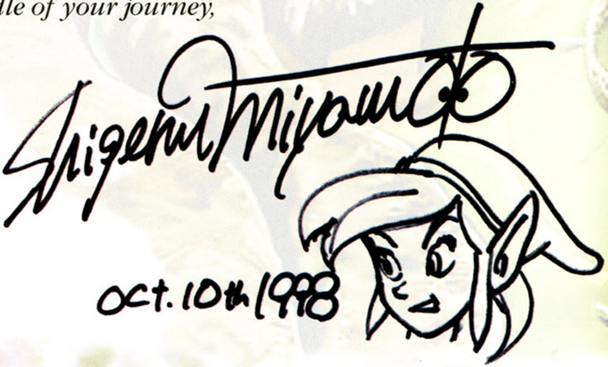File:OoT Nintendo Power Guide Shigeru Miyamoto Signature.png - Zelda Wiki