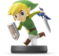 Toon Link amiibo from the Super Smash Bros. series