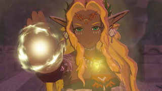 Sonia channeling her Time powers.