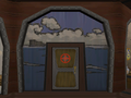 The door to the Ocean Room