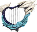 The Typhoon Harp as seen in-game from Hyrule Warriors