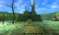 The Woodfall Temple exterior from Majora's Mask 3D