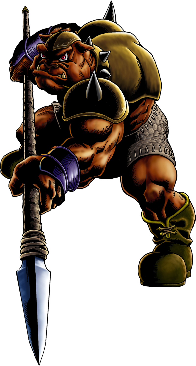 File:OoT Moblin Artwork.png - Zelda Wiki