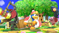 King Dedede's completion image, featuring Ganondorf