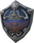 The Hylian crest on the Hylian Shield