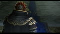 Link and Midna confronting Ganondorf inside the Throne Room from Twilight Princess HD