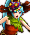 Angry Portrait of Lana wearing the Skull Kid's Clothes from Hyrule Warriors