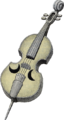 Artwork of the Full Moon Cello from The Legend of Zelda: Link's Awakening—Nintendo Player's Guide by Nintendo of America