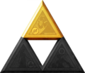 Artwork of the Triforce of Power