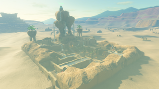 Gerudo Town screenshot from Tears of the Kingdom