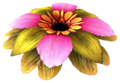 A Deku Flower from Majora's Mask 3D