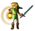 Link using the Lamp