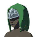 The Zora Helm with Green Dye