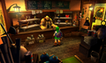 The Bazaar, as seen in a trailer for Ocarina of Time 3D