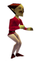 The Red Juggler from Ocarina of Time