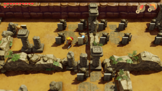 Ancient Ruins screenshot from Link's Awakening (Nintendo Switch)