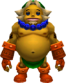 Goron Link's in-game model