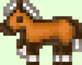 Completed Epona puzzle from Picross NP Vol. 5