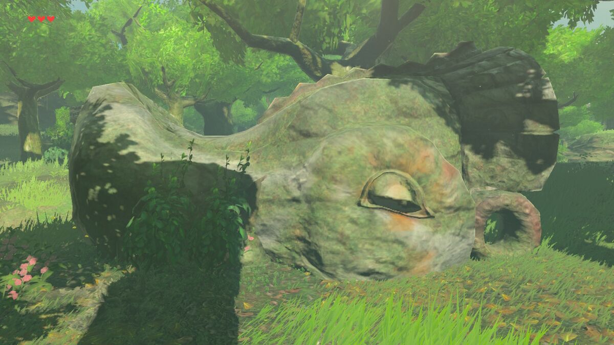FileBotW Boar Statue Faron Woods.jpg Zelda Wiki
