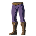 Hylian Trousers with Purple Dye from Breath of the Wild