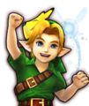 Young Link portrait from Hyrule Warriors