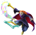 Render of Yuga wielding the Wooden Frame from Hyrule Warriors
