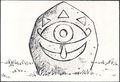 A Gossip Stone from Ocarina of Time manga by Akira Himekawa