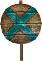 An x-marked Target from Link's Crossbow Training