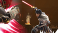Ganondorf being attacked by Chrom